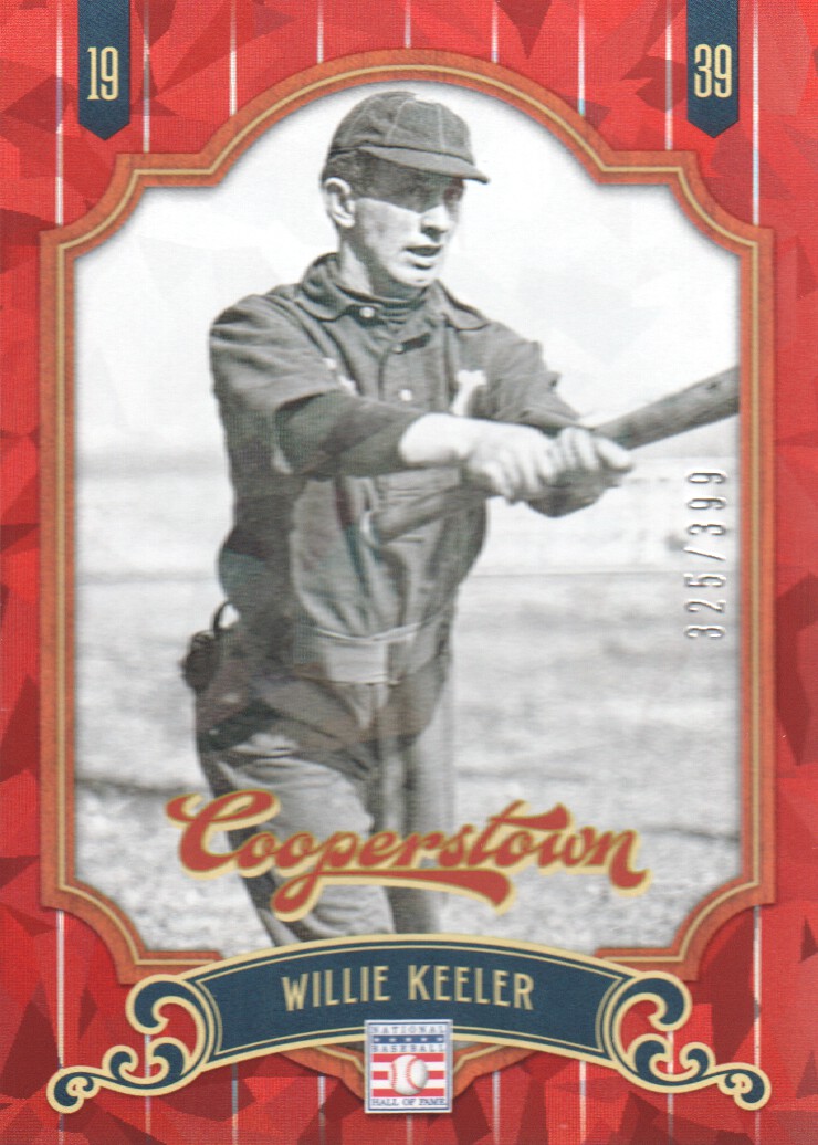 2012 Panini Cooperstown Crystal Collection Red #13 Willie Keeler