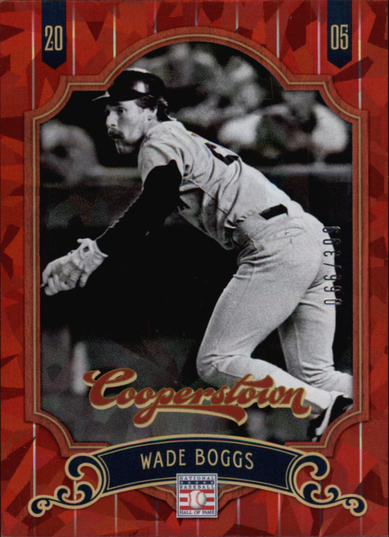 2012 Panini Cooperstown Crystal Collection Red #66 Wade Boggs