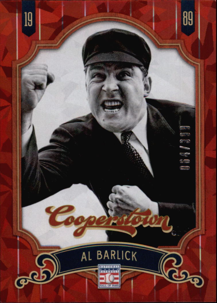 2012 Panini Cooperstown Crystal Collection Red #97 Al Barlick