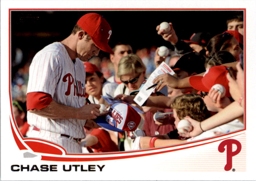 2013 Topps #26B Chase Utley SP/Signing autographs