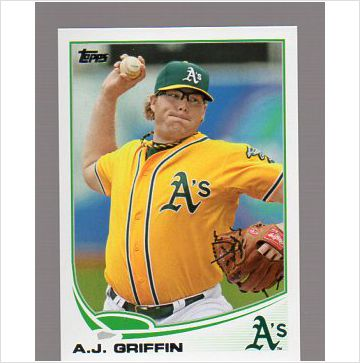 2013 Topps #370 A.J. Griffin