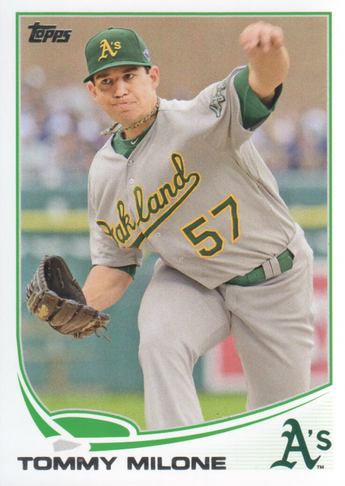 2013 Topps #501 Tommy Milone
