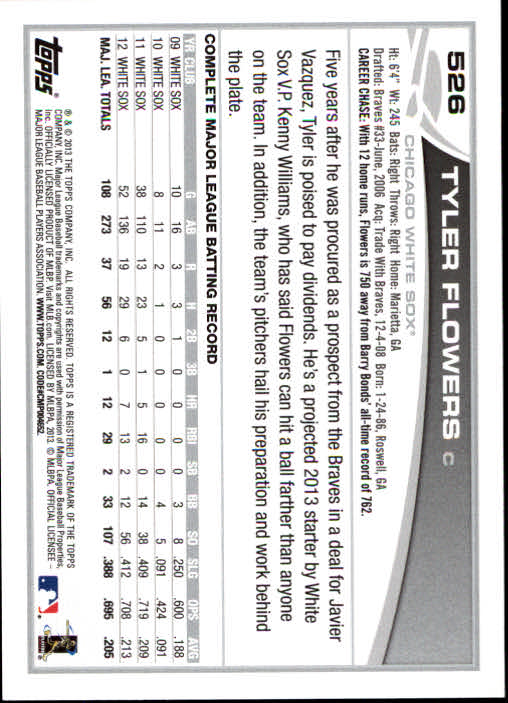 B5097- 2013 Topps Baseball Cards 451-661 +Rookies -You Pick- 15+ FREE US SHIP - Picture 124 of 350