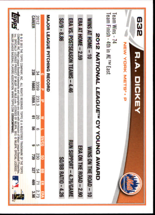 B5097- 2013 Topps Baseball Cards 451-661 +Rookies -You Pick- 15+ FREE US SHIP - Picture 304 of 350