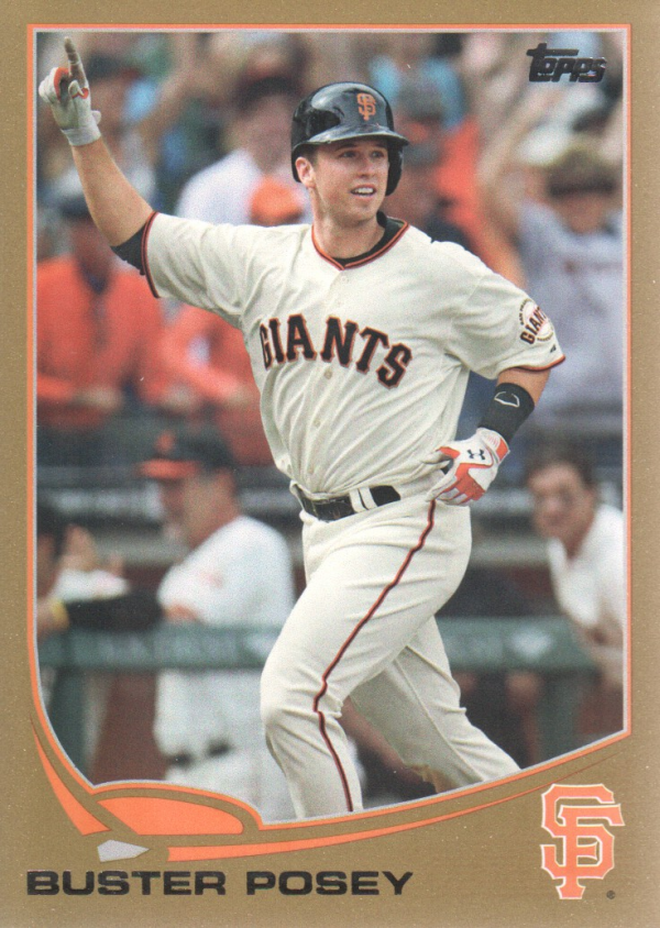 2013 Topps Gold #128 Buster Posey - /2013 - NM-MT