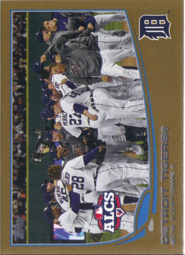 2013 Topps Gold #179 Detroit Tigers