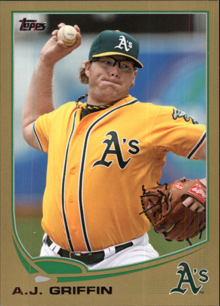 2013 Topps Gold #370 A.J. Griffin