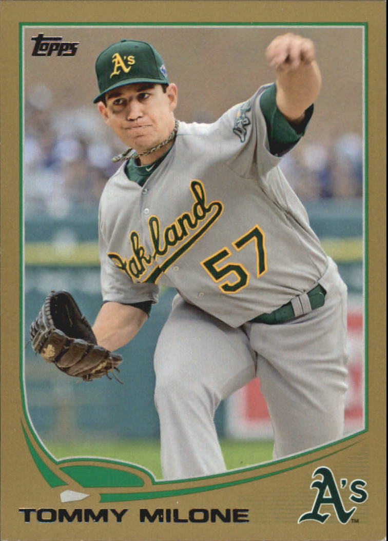 2013 Topps Gold #501 Tommy Milone