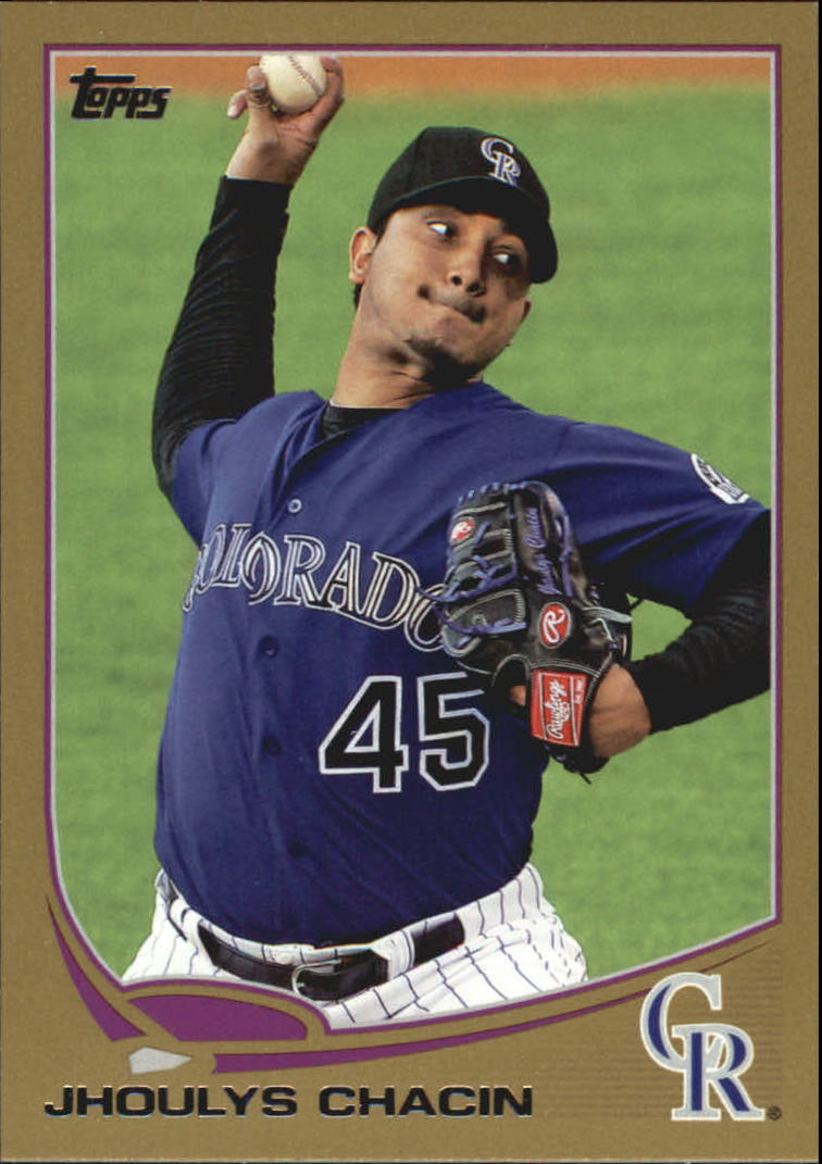 2013 Topps Gold #613 Jhoulys Chacin