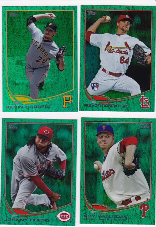 2013 Topps Emerald #275 Johnny Cueto on Fanatics Collect