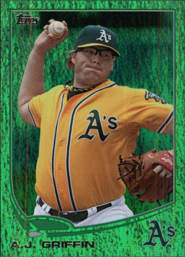 2013 Topps Emerald #370 A.J. Griffin