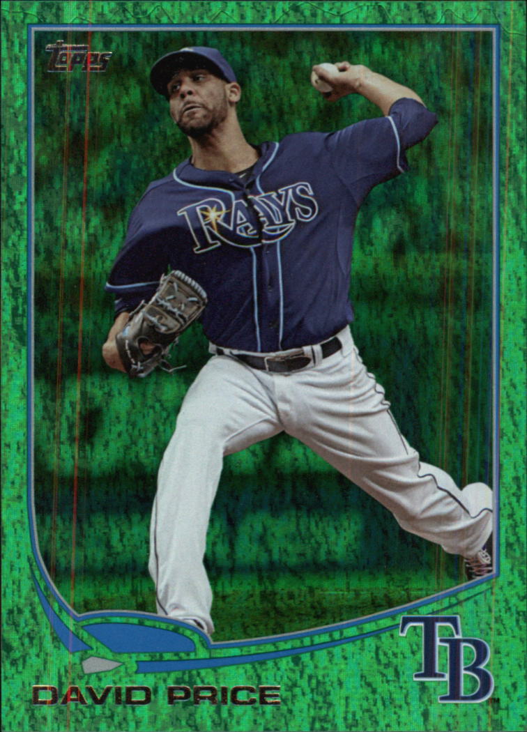 David Price Tampa Bay Rays Collectible Baseball Card 