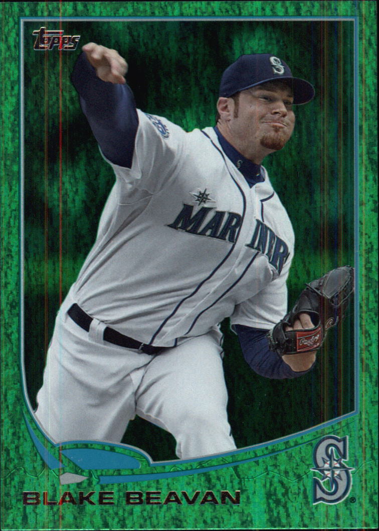 2013 Topps Emerald #431 Blake Beavan