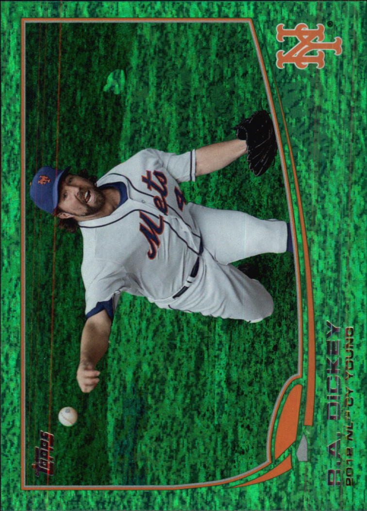 2013 Topps Emerald #632 R.A. Dickey