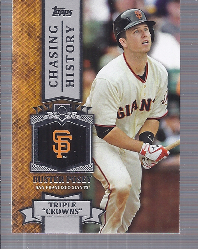 2013 Topps Chasing History Baseball Card Pick (Inserts)