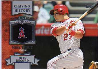2013 Topps Chasing History #CH121 Mike Trout
