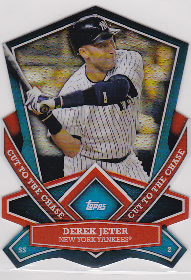 2013 Topps Cut To The Chase #CTC3 Derek Jeter