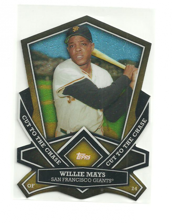 2013 Topps Cut To The Chase #CTC23 Willie Mays