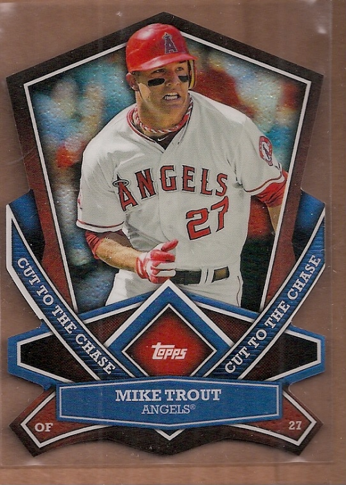 2013 Topps Cut To The Chase #CTC1 Mike Trout