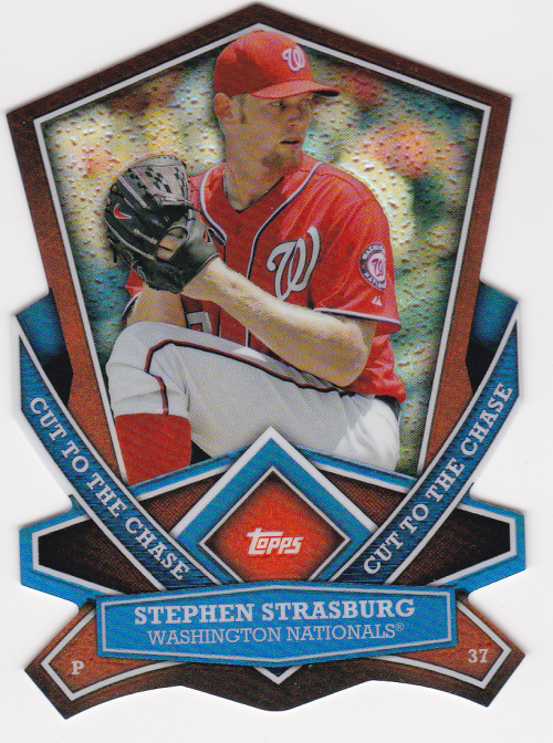 2013 Topps Cut To The Chase #CTC41 Stephen Strasburg