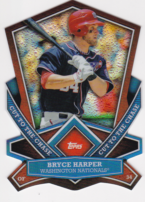 2013 Topps Cut To The Chase #CTC45 Bryce Harper