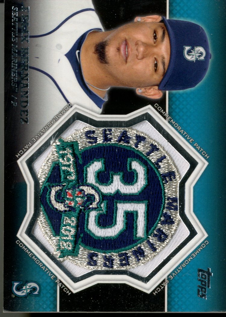 2013 Topps Manufactured Commemorative Patch #CP4 Felix Hernandez