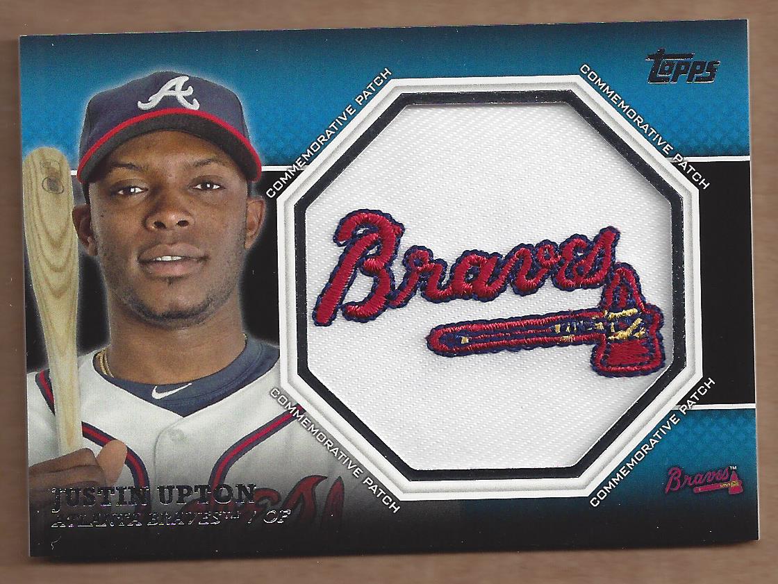 2013 Topps Manufactured Commemorative Patch #CP39 Justin Upton