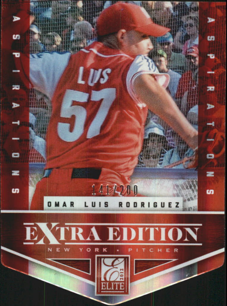 2012 Elite Extra Edition Aspirations #76 Omar Luis Rodriguez