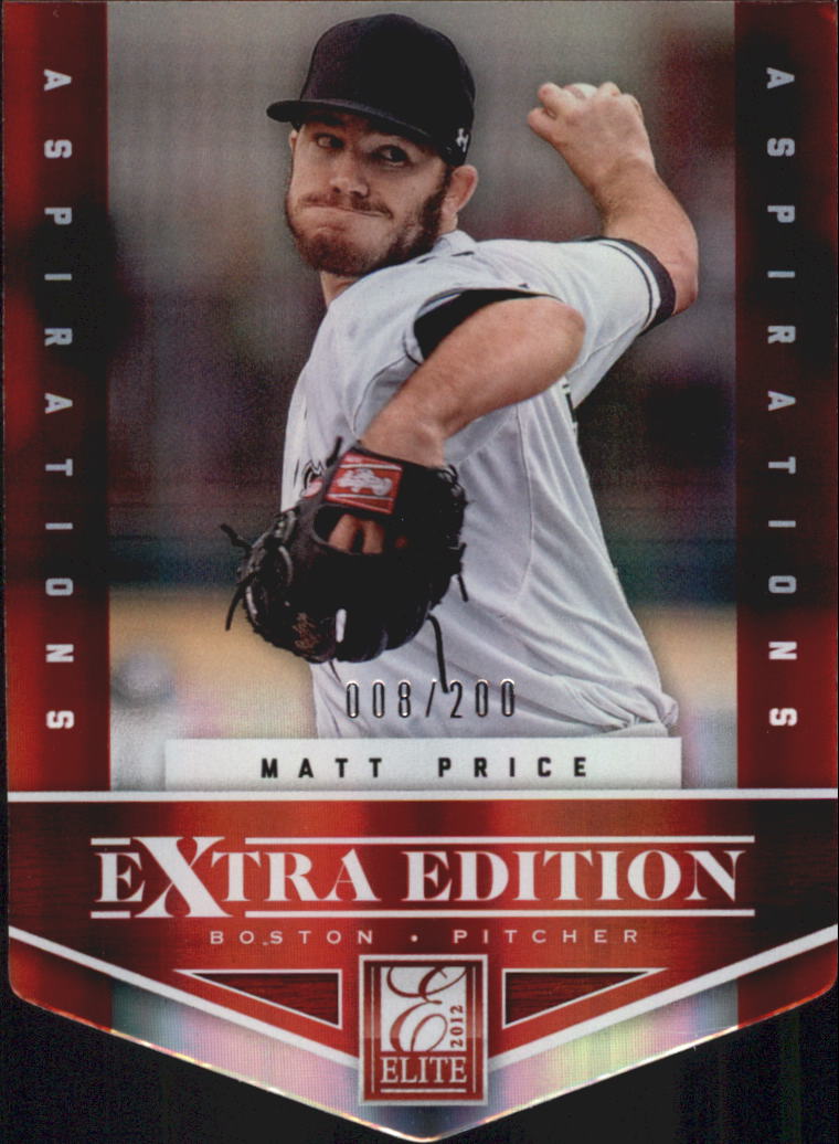 2012 Elite Extra Edition Aspirations #81 Matt Price