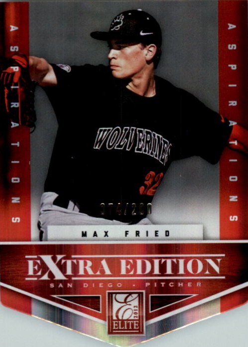 2012 Elite Extra Edition Aspirations #106 Max Fried