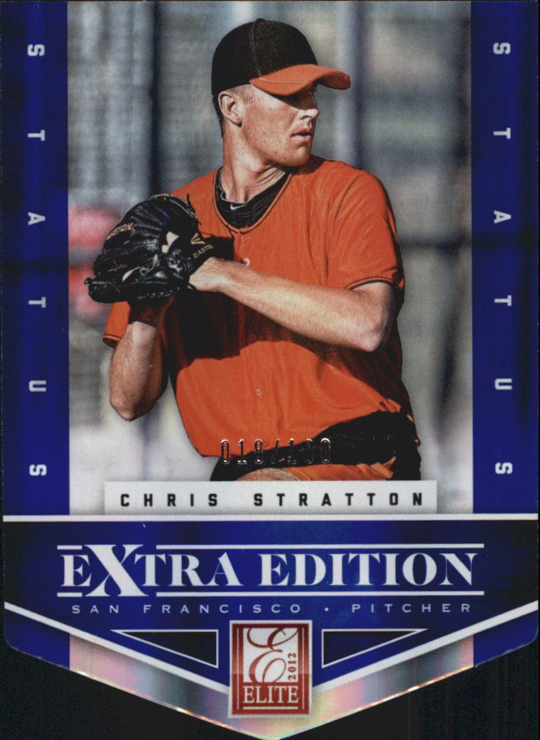 2012 Elite Extra Edition Status #12 Chris Stratton