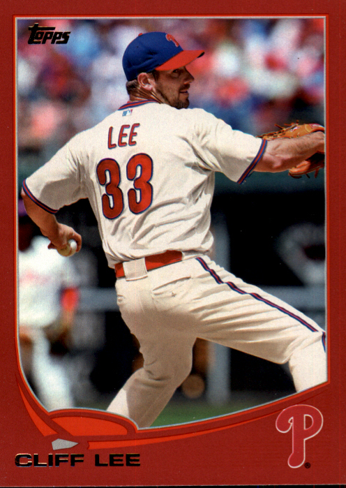 2013 Topps Target Red Border #33 Cliff Lee