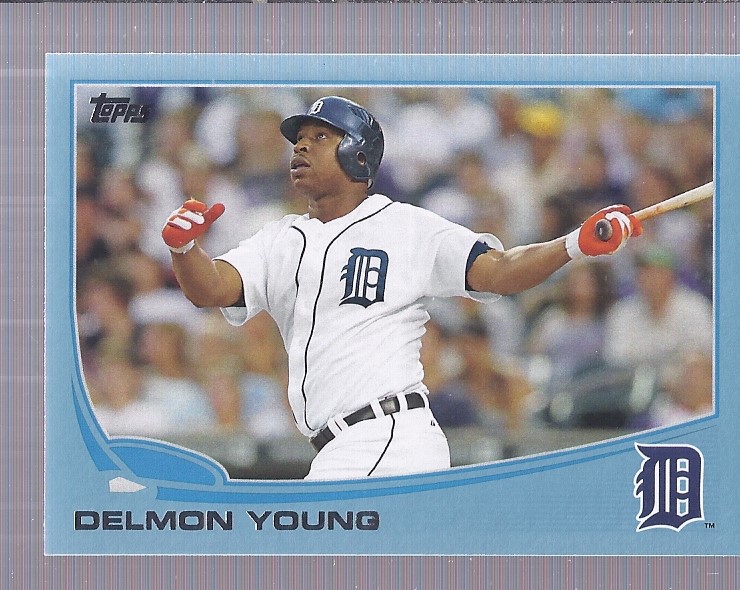 2013 Topps Wal-Mart Blue Border #121 Delmon Young