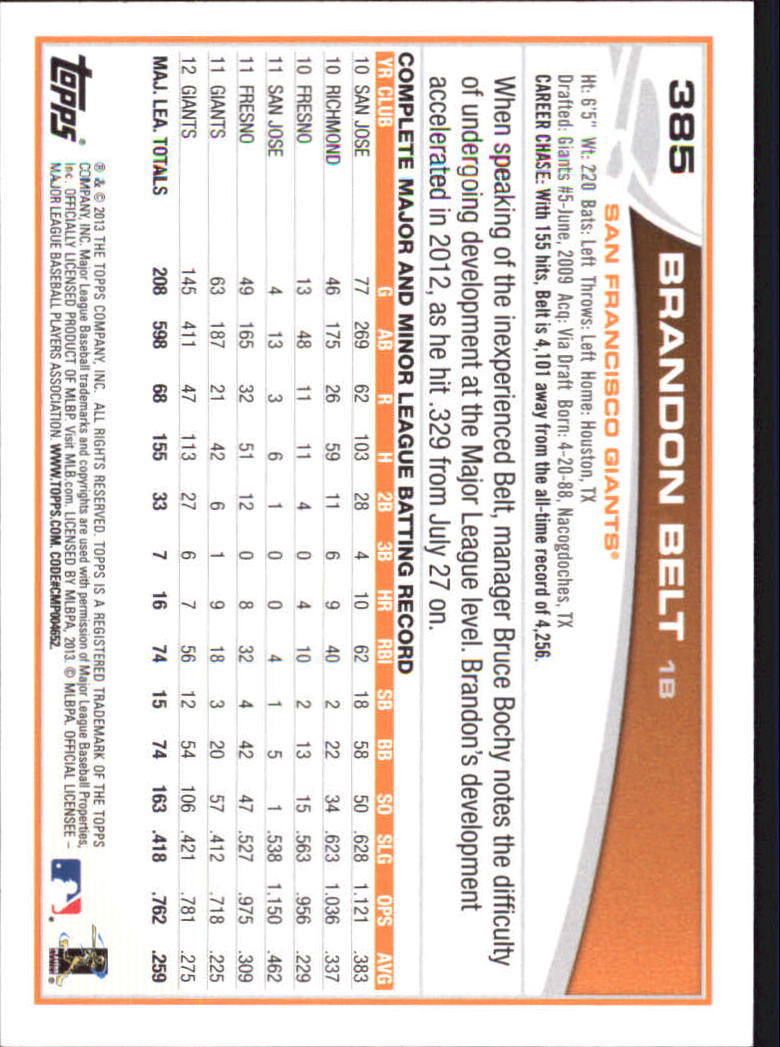 B5097- 2013 Topps Baseball Assort Insert Cards G4 -You Pick- 15+ FREE US SHIP - Picture 411 of 429
