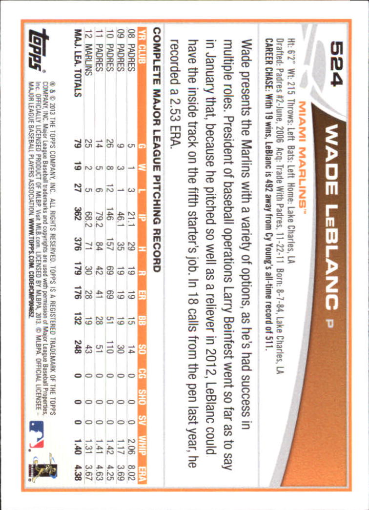 B5097- 2013 Topps Baseball Verschieden Einsatz Karten G5 -du Pick- 15 + Gratis - Bild 136 von 178