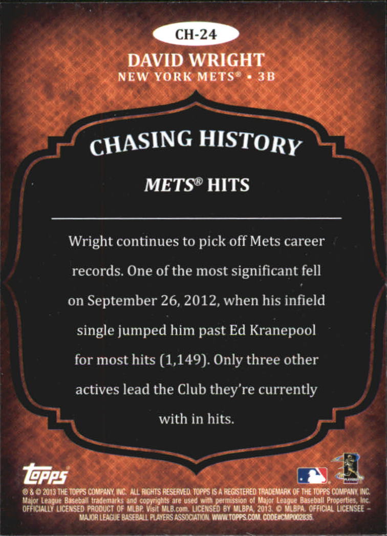 B5097- 2013 Topps Chasing History Holofoil Cards -You Pick- 15+ FREE US SHIP - Picture 35 of 143