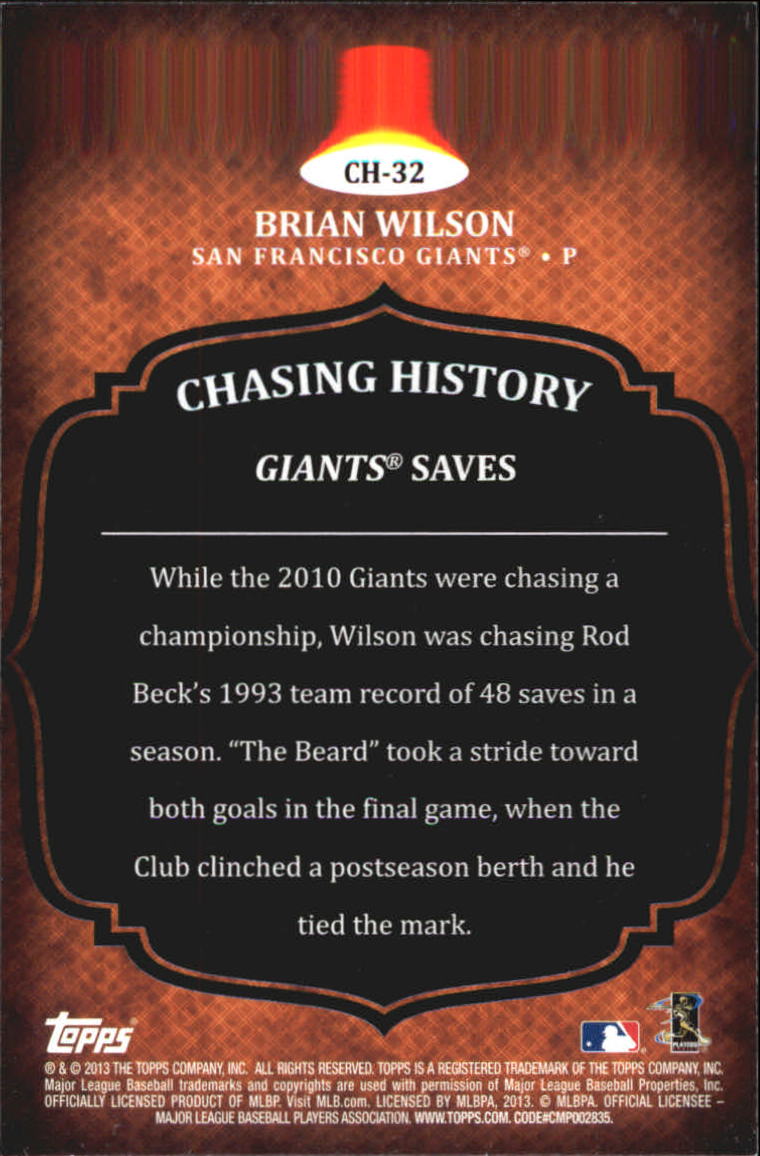 B5097- 2013 Topps Chasing History Holofoil Cards -You Pick- 15+ FREE US SHIP - Picture 46 of 143