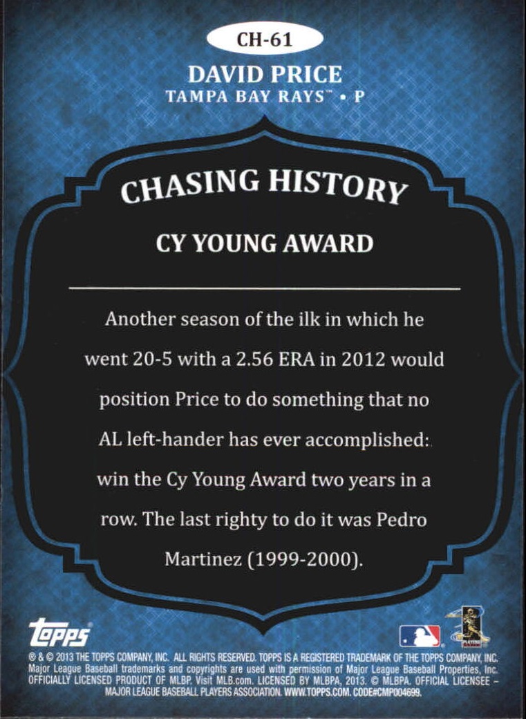 B5097- 2013 Topps Chasing History Holofoil Cards -You Pick- 15+ FREE US SHIP - Picture 94 of 143