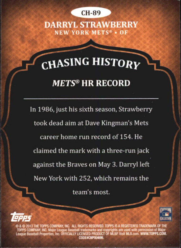 B5097- 2013 Topps Chasing History Holofoil Cards -You Pick- 15+ FREE US SHIP - Picture 126 of 143
