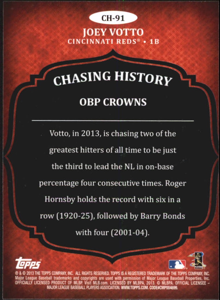 B5097- 2013 Topps Chasing History Holofoil Cards -You Pick- 15+ FREE US SHIP - Picture 130 of 143