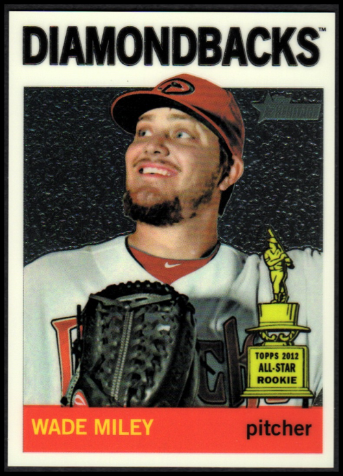 2013 Topps Heritage Chrome #HC86 Wade Miley