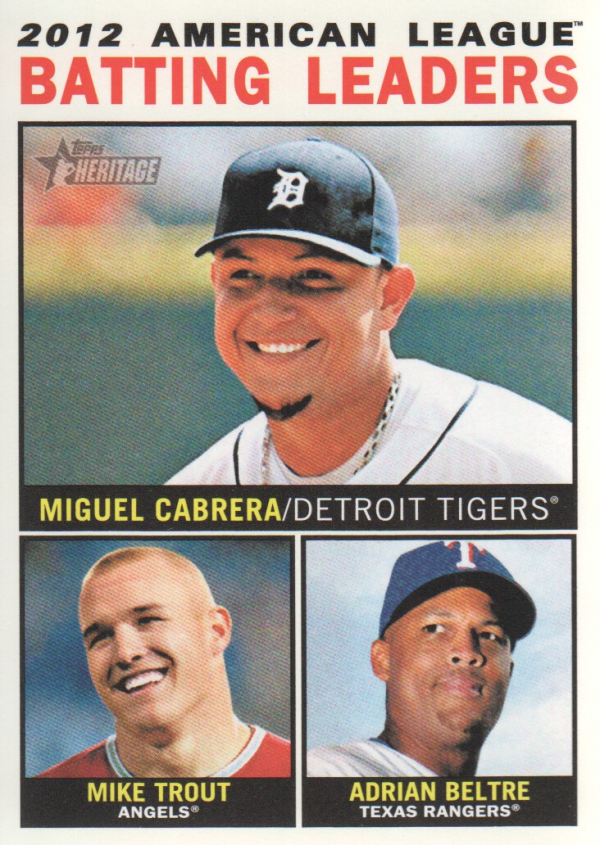 2022 Topps Heritage #340 Miguel Cabrera NM-MT Tigers