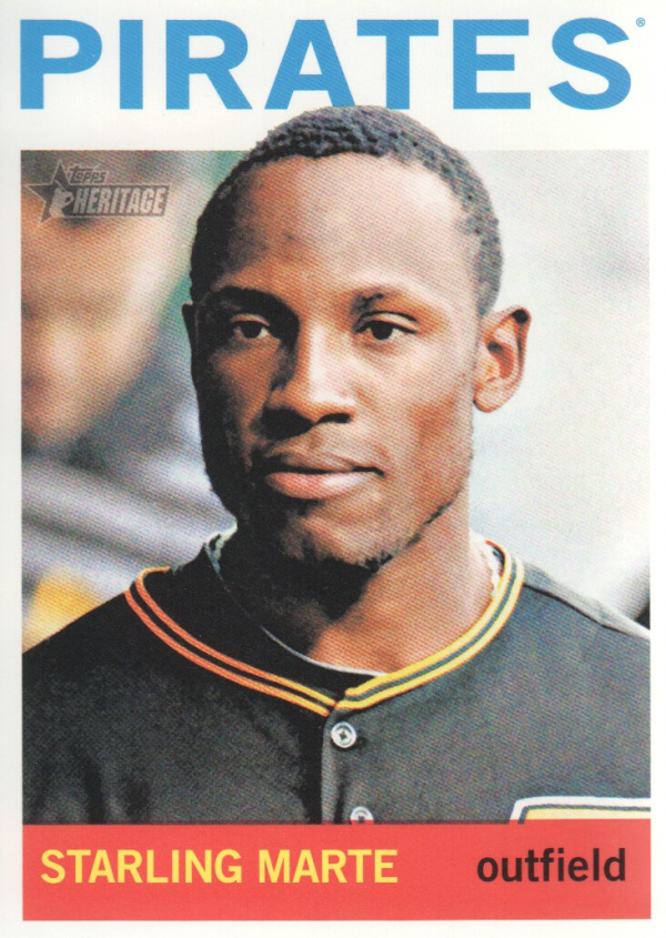 2013 Topps Heritage #62 Starling Marte