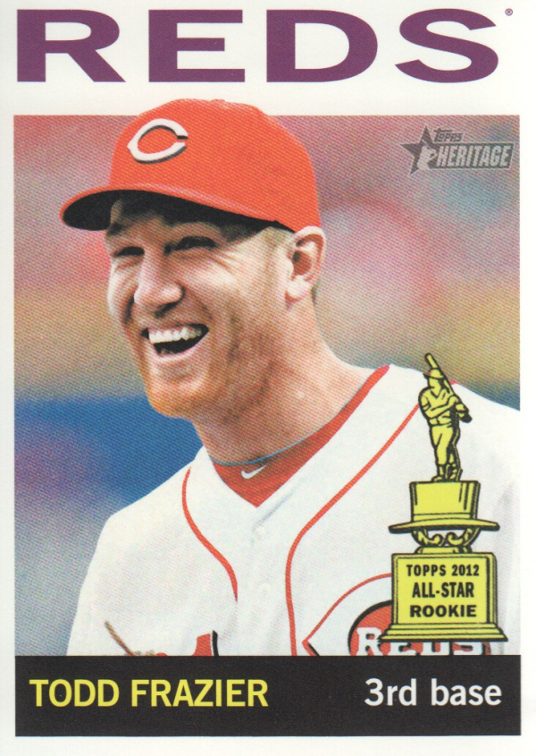 2013 Topps Heritage #85 Todd Frazier