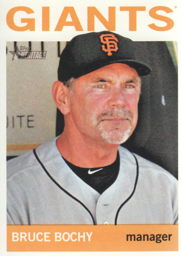 2013 Topps Heritage #87 Bruce Bochy