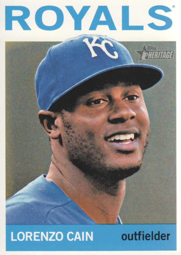 Lorenzo Cain 2015 Topps Update #US76 Kansas City Royals Baseball Card