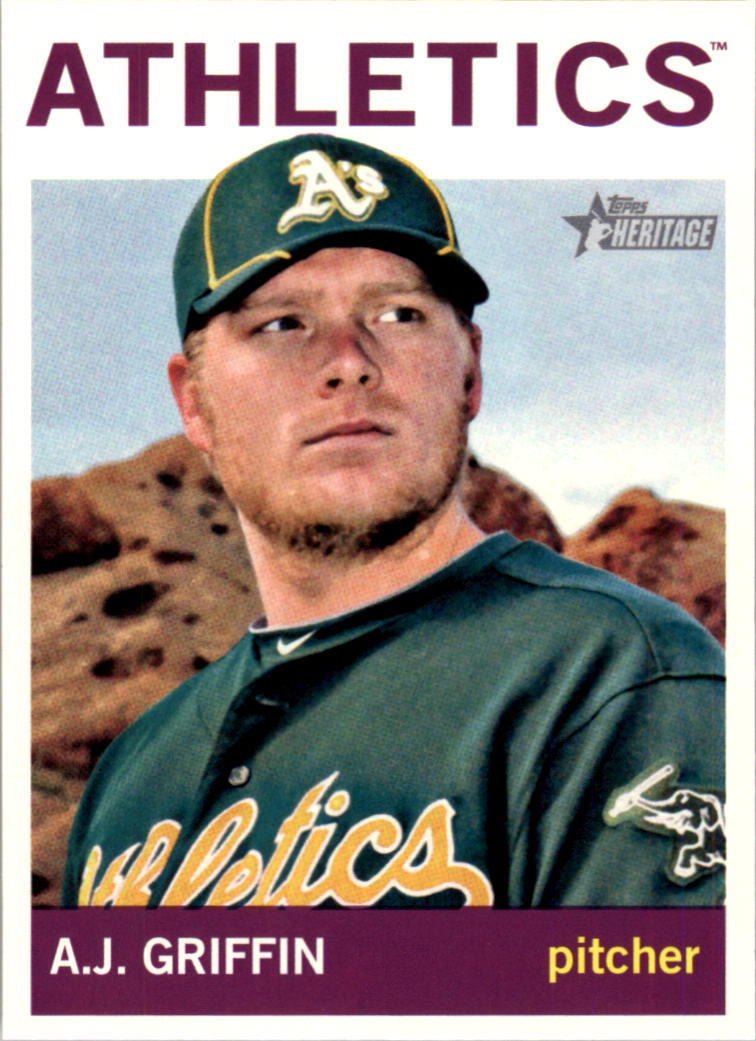 2013 Topps Heritage #H579 A.J. Griffin