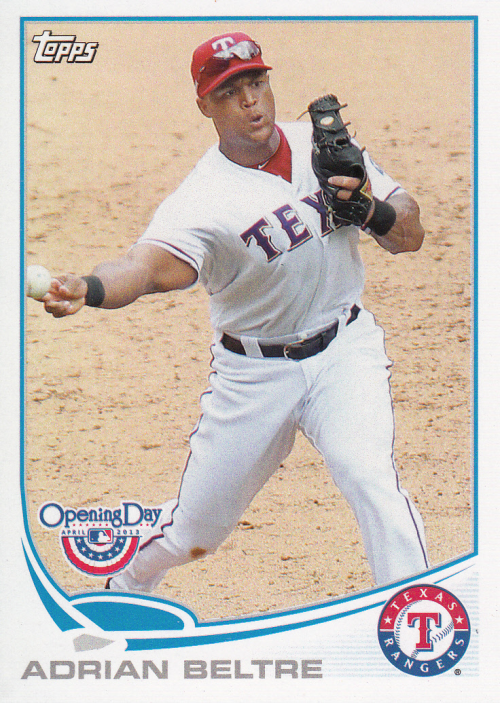 2013 Topps Opening Day #7 Adrian Beltre