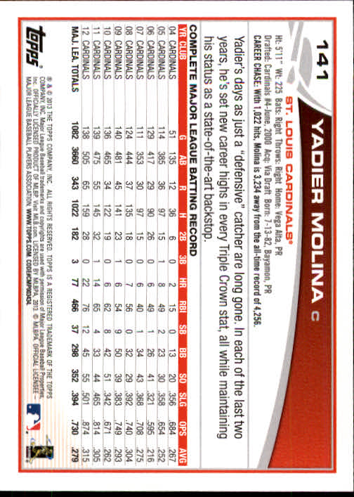 B1394- 2013 Topps Opening Day BB #'s 1-220 Rookies -You Pick- 15+ FREE US SHIP - Picture 265 of 414