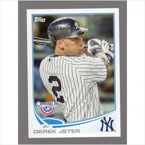 2013 Topps Opening Day #150 Derek Jeter